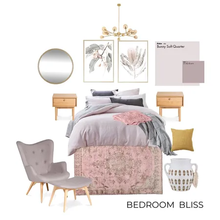 BEDROOM BLISS Interior Design Mood Board by Style SALT on Style Sourcebook