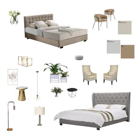 luxury bedroom Interior Design Mood Board by Sanjana Reddy on Style Sourcebook