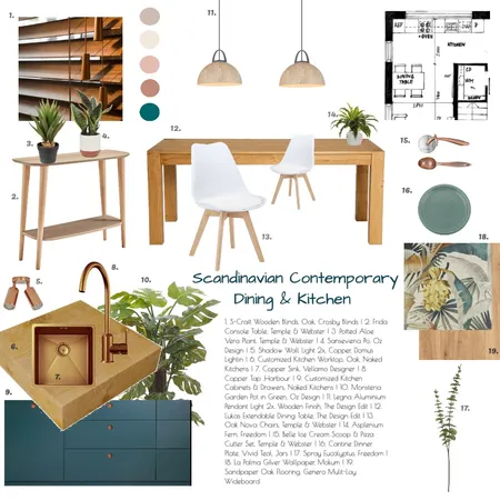 Dining and Kitchen Interior Design Mood Board by YasmiArtDesign on Style Sourcebook