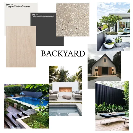 Backyard Interior Design Mood Board by seh on Style Sourcebook