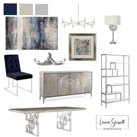 Dining Room Presentation Interior Design Mood Board by Laura G on Style Sourcebook