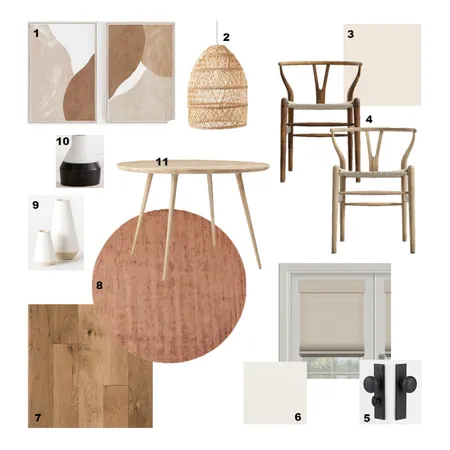 Dining Interior Design Mood Board by schou on Style Sourcebook