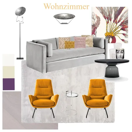 Wohnzimmer Interior Design Mood Board by LanaF on Style Sourcebook