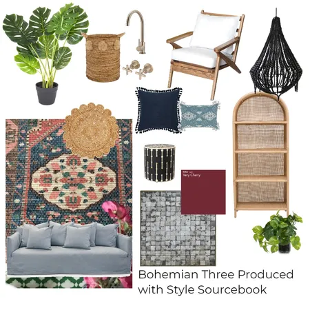 Boho3 Interior Design Mood Board by Natashapav on Style Sourcebook