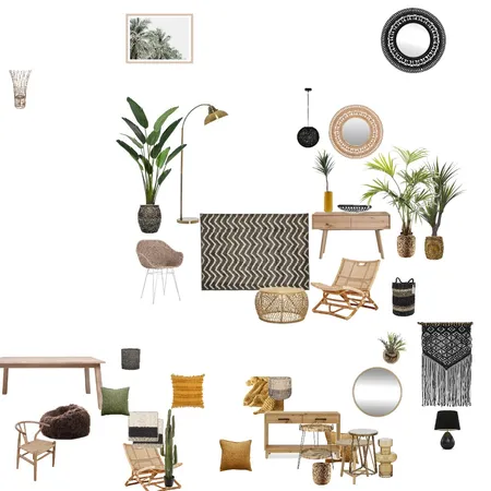 Contemporary Tropical Interior Design Mood Board by dani@virteer.com.au on Style Sourcebook