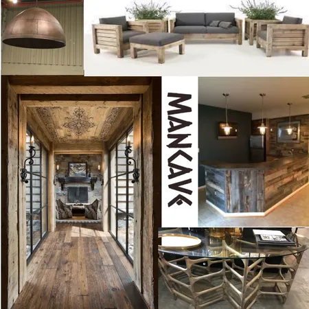 Mancave 2 Interior Design Mood Board by Karin.Deltenre on Style Sourcebook