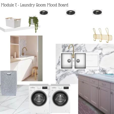 Module 7 Laundry Mood Board Interior Design Mood Board by ab_interiors on Style Sourcebook