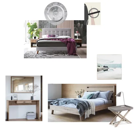 Bedroom 1 and 2 Concept Interior Design Mood Board by H | F Interiors on Style Sourcebook