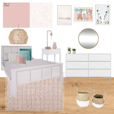 Bondi Teen Bedroom Interior Design Mood Board by kristenw95 on Style Sourcebook