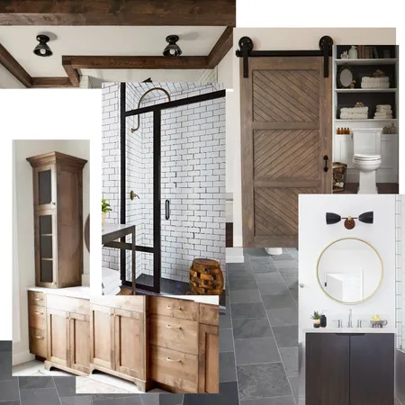 boys bath wood accents Interior Design Mood Board by Intelligent Designs on Style Sourcebook