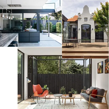 Exterior / Steel frame window-doors Interior Design Mood Board by krissyd55 on Style Sourcebook