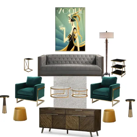 LIVING ROOM 1 Interior Design Mood Board by KATINA on Style Sourcebook