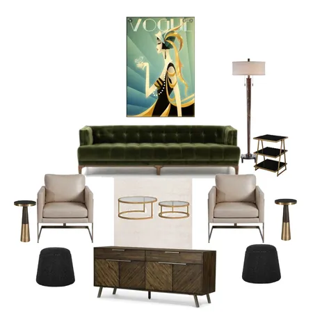 LIVING ROOM 1 Interior Design Mood Board by KATINA on Style Sourcebook