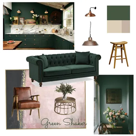 Green Shaker Interior Design Mood Board by Faye on Style Sourcebook