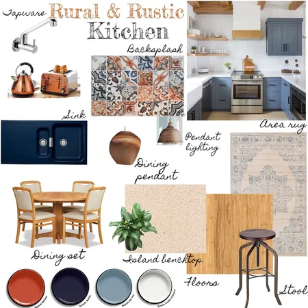 Rural &  Rustic Interior Design Mood Board by G3ishadesign on Style Sourcebook