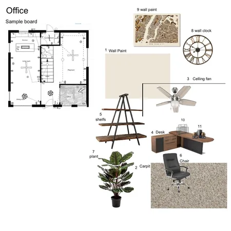 office Interior Design Mood Board by Aya Ishbib on Style Sourcebook