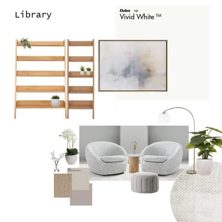 library Interior Design Mood Board by alissaho94 on Style Sourcebook