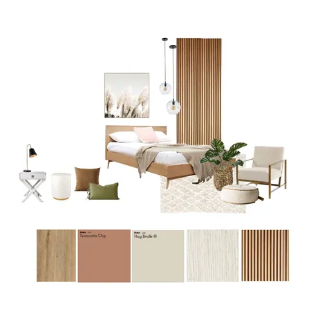 Earthy Bedroom Interior Design Mood Board by Cup_ofdesign on Style Sourcebook