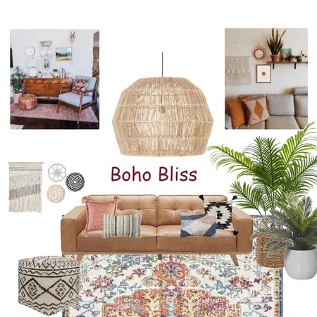 Boho Bliss 2 Interior Design Mood Board by Lauren Stirling on Style Sourcebook