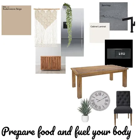 Kitchen Sample Board Interior Design Mood Board by Plant Design on Style Sourcebook