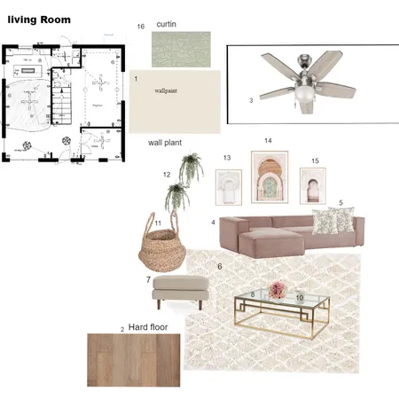 Living room Interior Design Mood Board by Aya Ishbib on Style Sourcebook