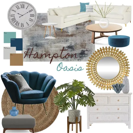 Hampton Oasis Interior Design Mood Board by CarlenaLandon on Style Sourcebook