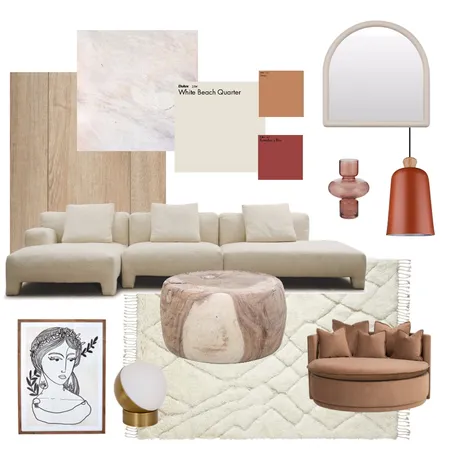 In With The Rust Interior Design Mood Board by RhiannonSmit on Style Sourcebook