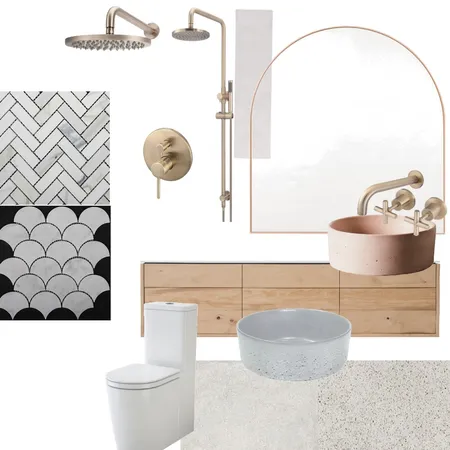 Ensuite Interior Design Mood Board by tmouy on Style Sourcebook