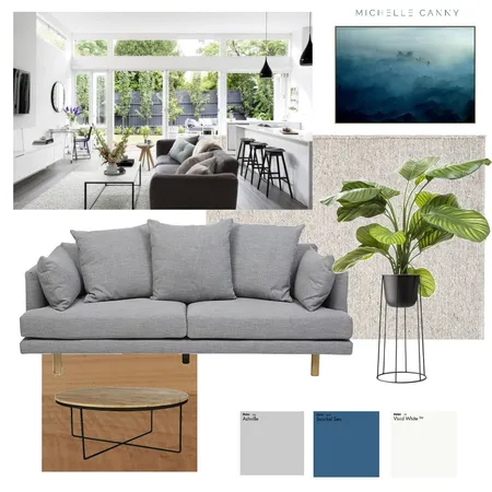 Modern Living Area Interior Design Mood Board by Michelle Canny Interiors on Style Sourcebook