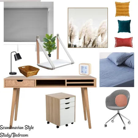 scandi study Interior Design Mood Board by Jo Sievwright on Style Sourcebook