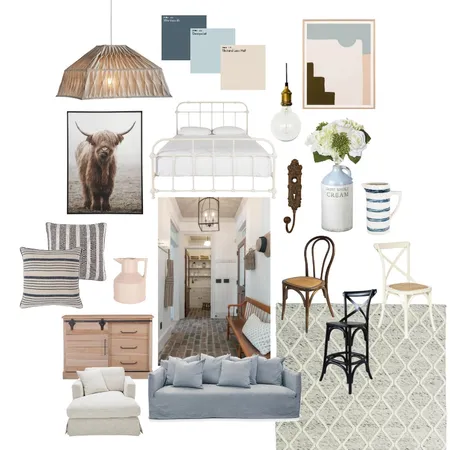 Modern Farmhouse moodboard Interior Design Mood Board by Studio Cloche on Style Sourcebook