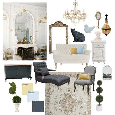 French Provincial moodboard Interior Design Mood Board by Studio Cloche on Style Sourcebook