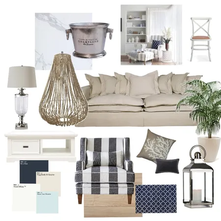 Hamptons Mod 3 Interior Design Mood Board by Jill Walsh on Style Sourcebook