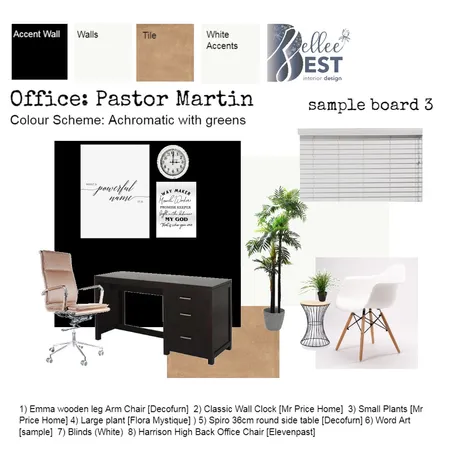 CRC NEW Pastor Martin office sample 3 Interior Design Mood Board by Zellee Best Interior Design on Style Sourcebook