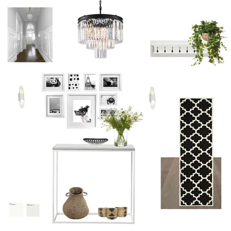 Hannah's Hallway Interior Design Mood Board by KateFletcher on Style Sourcebook