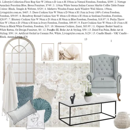 Client_JP_Lounge Interior Design Mood Board by MelissaTdesigns on Style Sourcebook