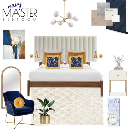 BEDROOM Sample board bedroom Interior Design Mood Board by KristieNorton on Style Sourcebook