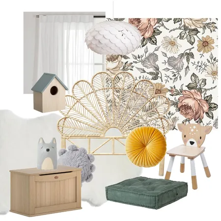 Woodland kids room Interior Design Mood Board by Gracjana on Style Sourcebook