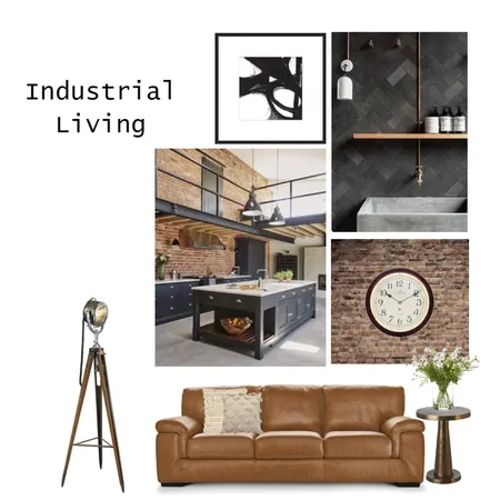 Industrial Interior Design Mood Board by Lauren Stirling on Style Sourcebook