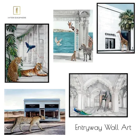 Gladesville Entryway Art Wall 2 Interior Design Mood Board by jvissaritis on Style Sourcebook