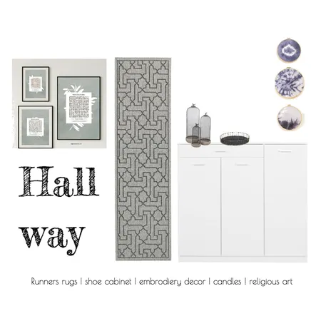 Hallway Interior Design Mood Board by ditadot on Style Sourcebook