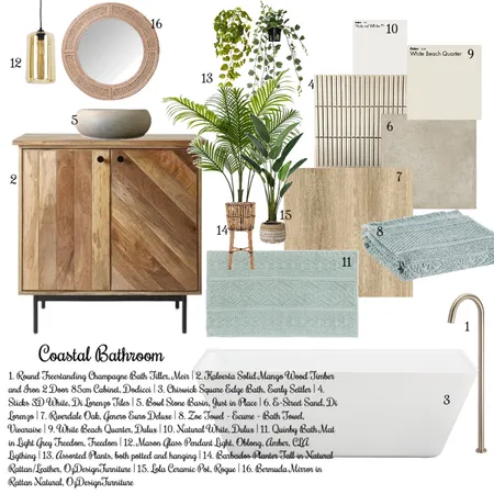 LG Bathroom Interior Design Mood Board by kate-gordon on Style Sourcebook