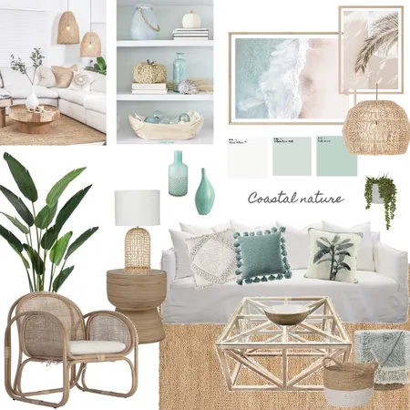 Coastal Nature Interior Design Mood Board by hannahbado on Style Sourcebook