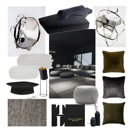 Jane and John Doe Media Room Interior Design Mood Board by taralealemmon on Style Sourcebook