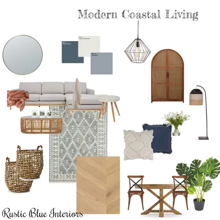 Modern Coastal Living Interior Design Mood Board by Rustic Blue Interiors on Style Sourcebook