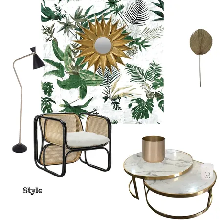 rattan Interior Design Mood Board by Theflair stylist on Style Sourcebook