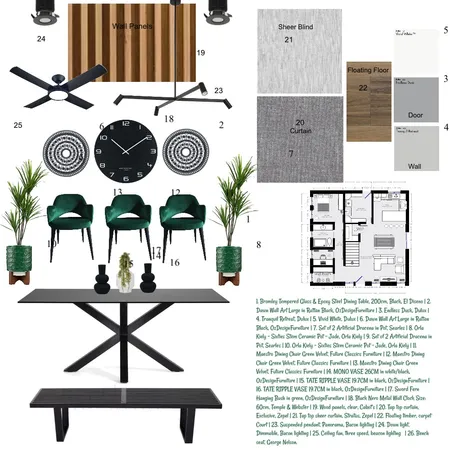 Module 8 Interior Design Mood Board by Kristy Wooden on Style Sourcebook