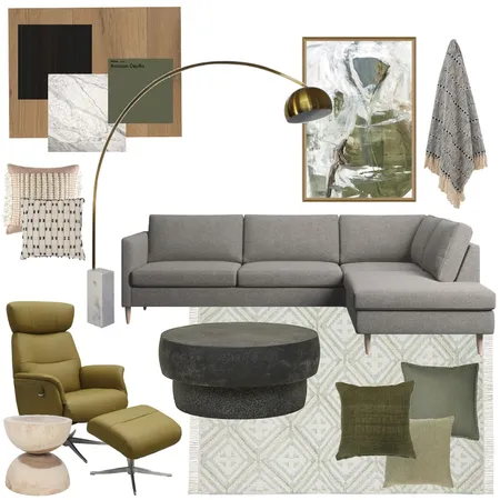 Media Room 1 Interior Design Mood Board by Barah on Style Sourcebook