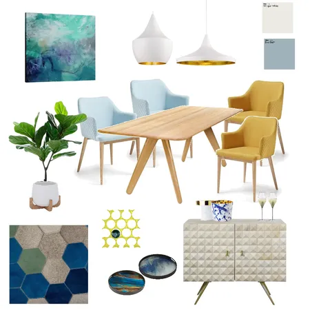 Masha and Ivans dining room Interior Design Mood Board by LejlaThome on Style Sourcebook