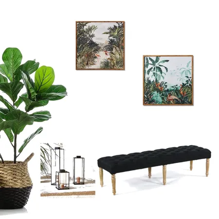adairs prints with Black bench Mango Interior Design Mood Board by mjantar82@gmail.com on Style Sourcebook